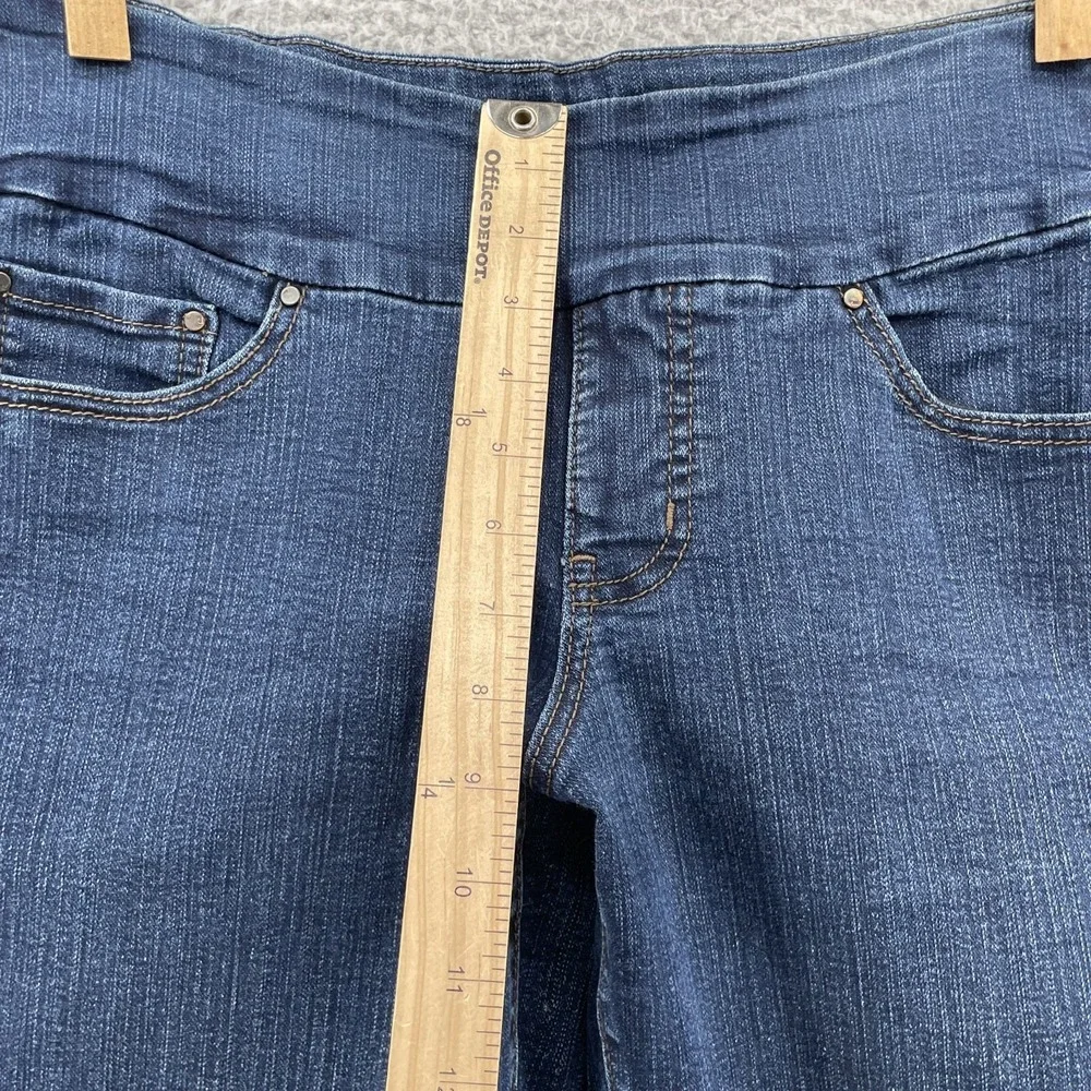 JagJeans High Rise Bootleg Jean Women 31x33* Rodeo Western Cowgirl Spandex Comfy